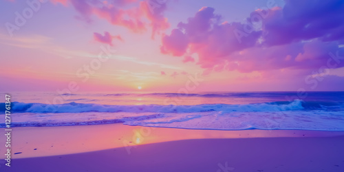 Fototapeta Naklejka Na Ścianę i Meble -  sunset over the sea