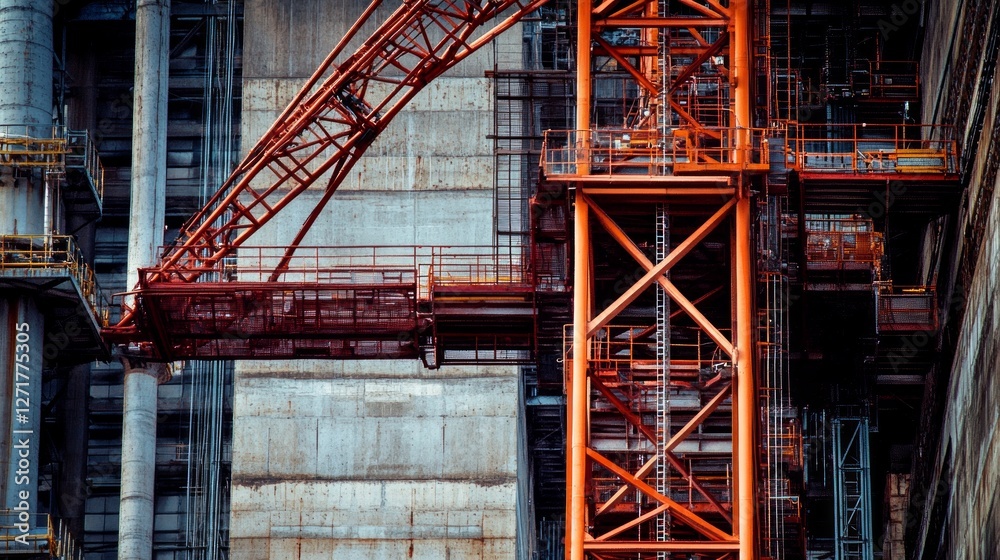 Intricate Industrial Structure: A Detailed View of Modern Engineering