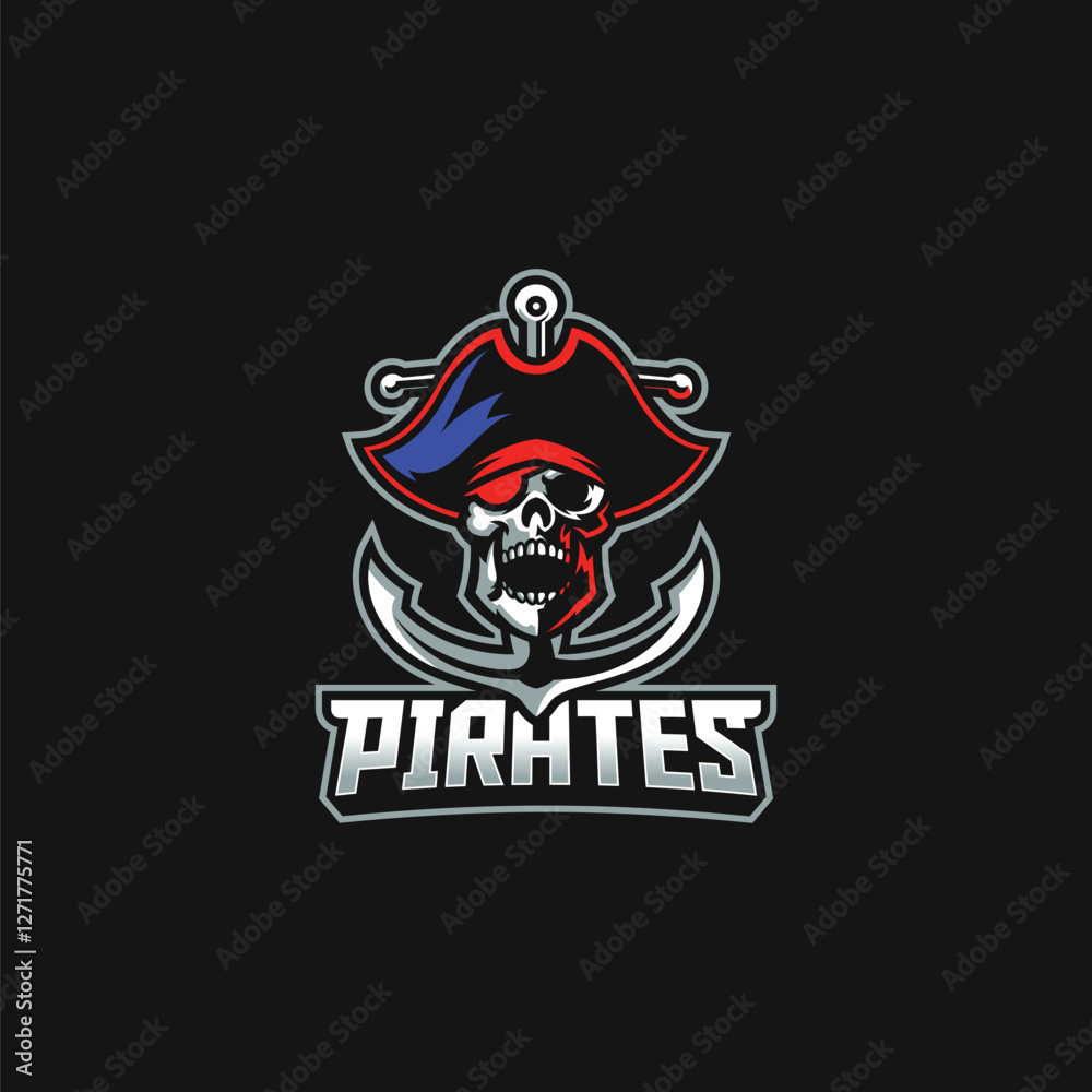 Fototapeta premium Pirates Logo