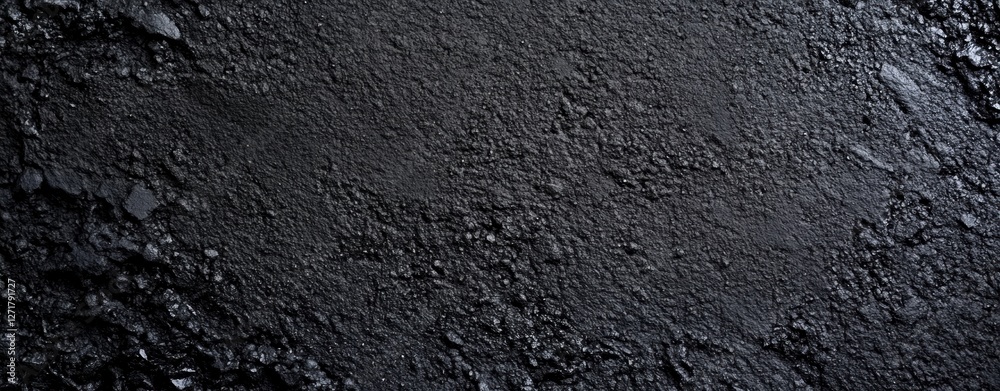 Fototapeta premium Dark Asphalt Texture with Rough Cracked Surface for Background or Construction Concept