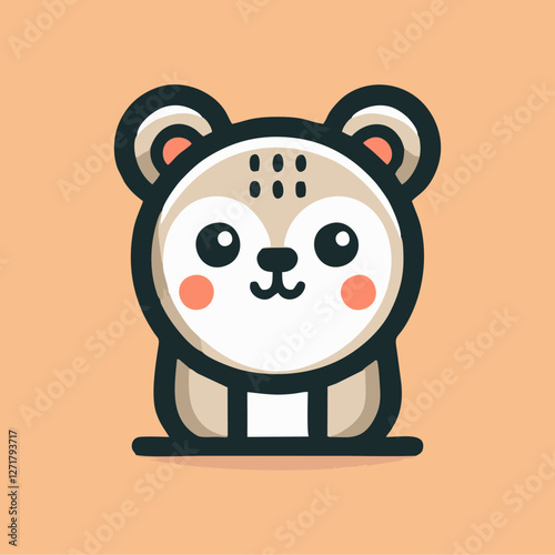 Of a cute brown bear.