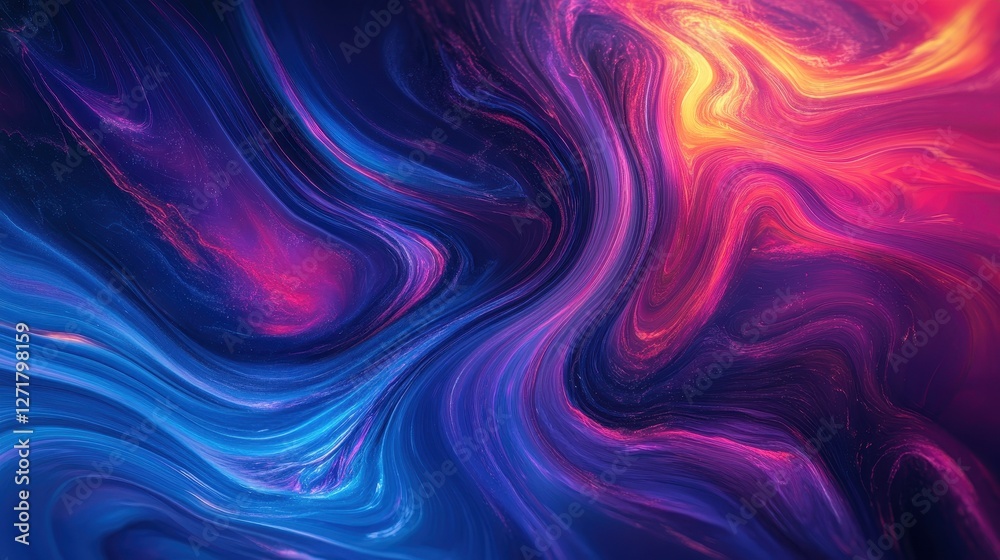 Abstract swirling patterns in vibrant hues of blue, purple, and orange create a mesmerizing visual experience that captivates the viewer. Abstract swirling patterns in vibrant hues of blue, purple, and orange create a mesmerizing visual experience that captivates the viewer.