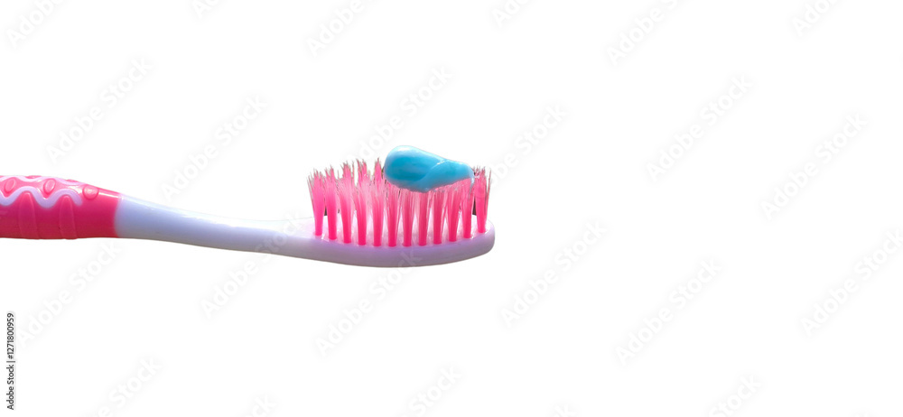 Tooth Paste on Tooth Brush PNG Isolated on White Background Tooth Paste on Tooth Brush PNG Isolated on White Background