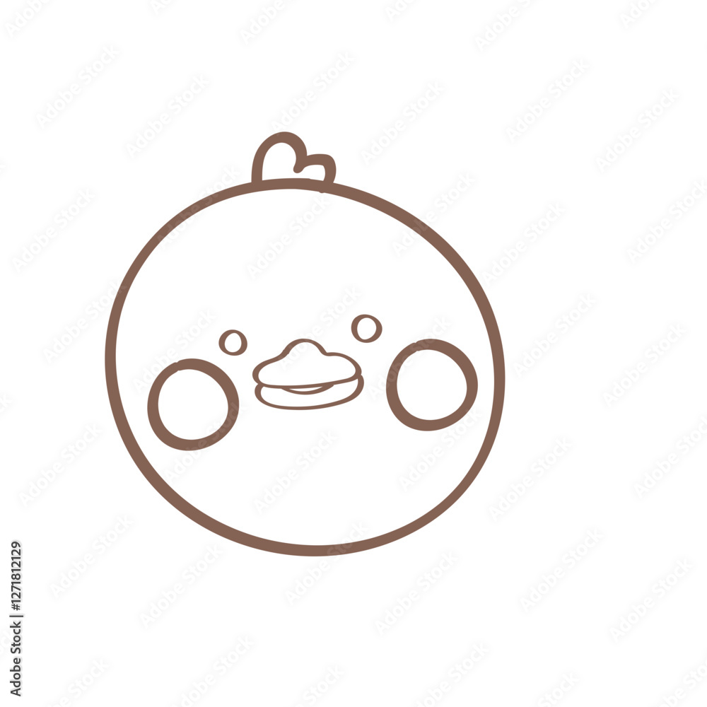 Obraz premium Happy Face Vector Illustration