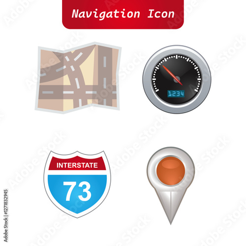 Navigation Icon Set