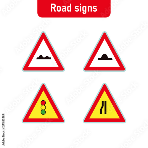 Free Download Road signs set - GFXLoad