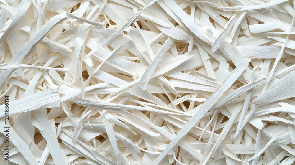 White Shredded Paper Texture Background White Shredded Paper Texture Background