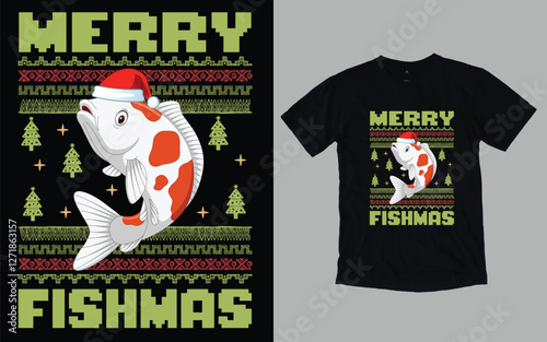 Fishing Christmas t shirt, Christmas day t shirt 