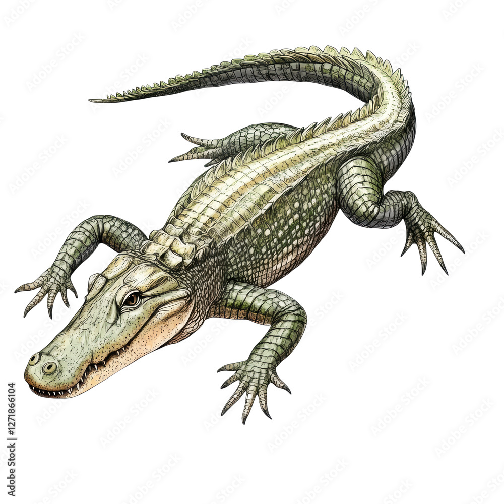 Ancient Crocodilian: A Glimpse into Prehistoric Life Ancient Crocodilian: A Glimpse into Prehistoric Life