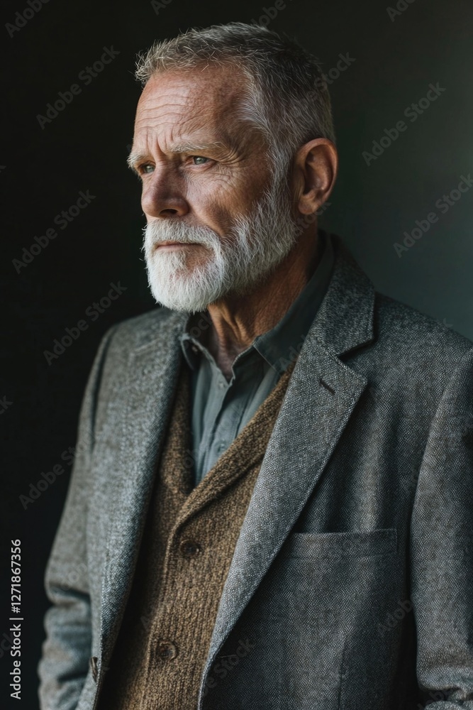 Fototapeta premium Businessman with White Beard