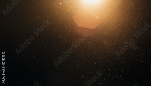 Film Dust Light Leaks Overlay. Vintage Style Lens Flares. Generated image