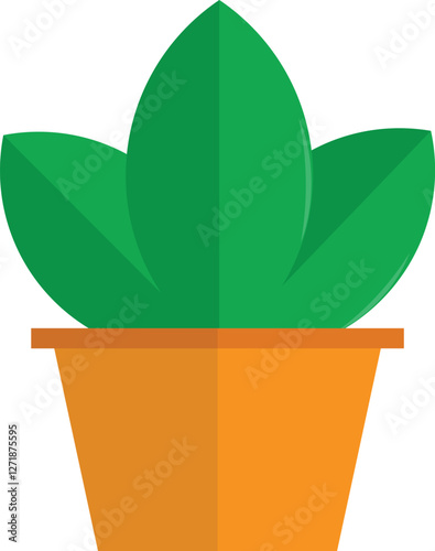 Plant Pot Vector,Adobe illustration Design