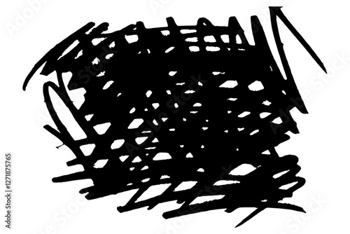 もやもや、心配、悩み、憂うつ、不安、鬱の感情を表すアイコン　ベクター