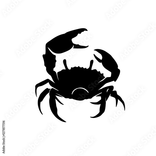 silhouette crab