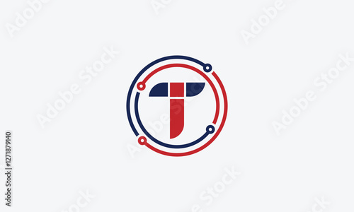 IT technology monogram logo design Free Download IT technology monogram logo design - GFXLoad