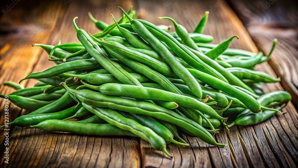 Fresh Green Beans: Vibrant, Healthy, and Ready to Cook! Fresh Green Beans: Vibrant, Healthy, and Ready to Cook!