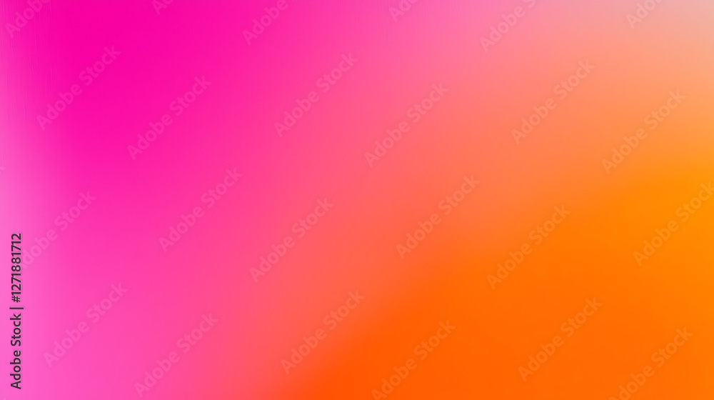 A pink and orange background with a blurry pink line