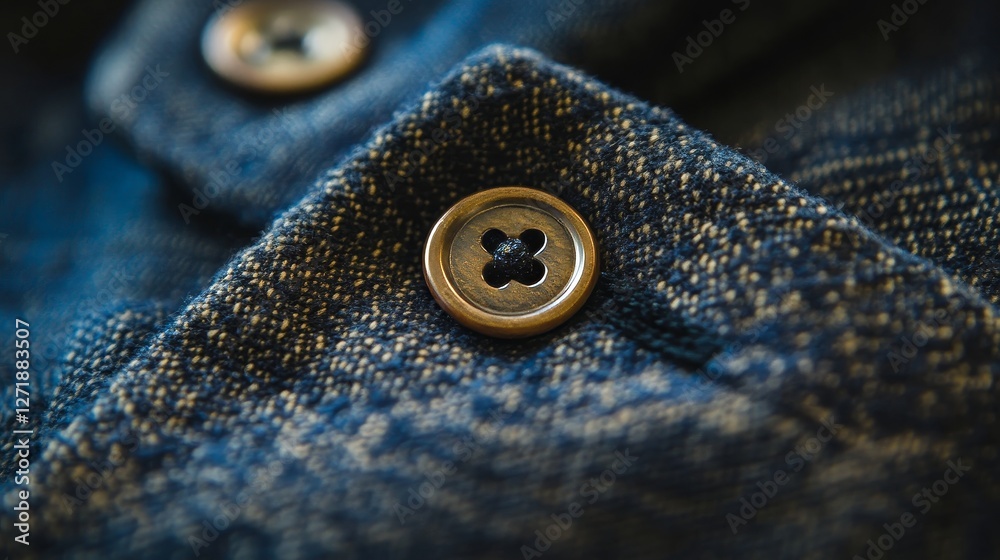 Pants button close up Pants button close up