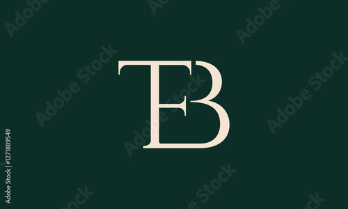 TEP monogram logo design