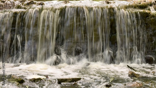 texture water fall movement soft focus