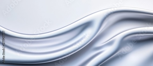 Silky Waves of Elegance Abstract Background Design Texture Fabric Decorative Art Smooth Modern Style Illustration