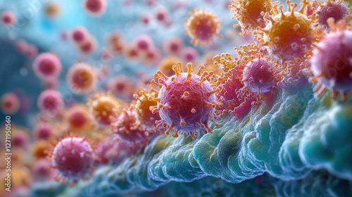 Diagram of antibiotic resistance showing mechanisms of bacterial defense against drugs photo