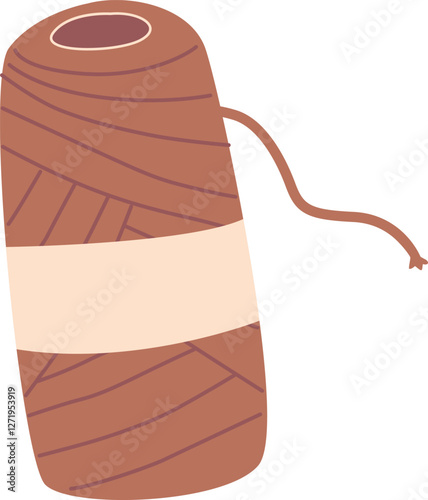 Skein of thread vector illustration