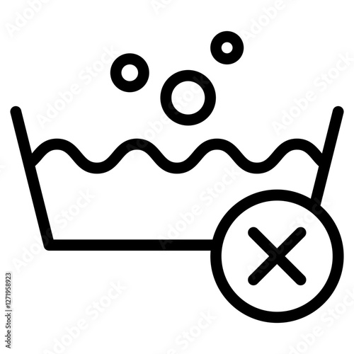 washing error icon	
