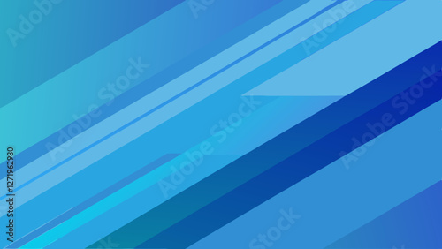 Diagonal lines in varying shades of blue create a dynamic and modern abstract design. The patterns range from light to dark blue, giving a sense of depth and movement.AI