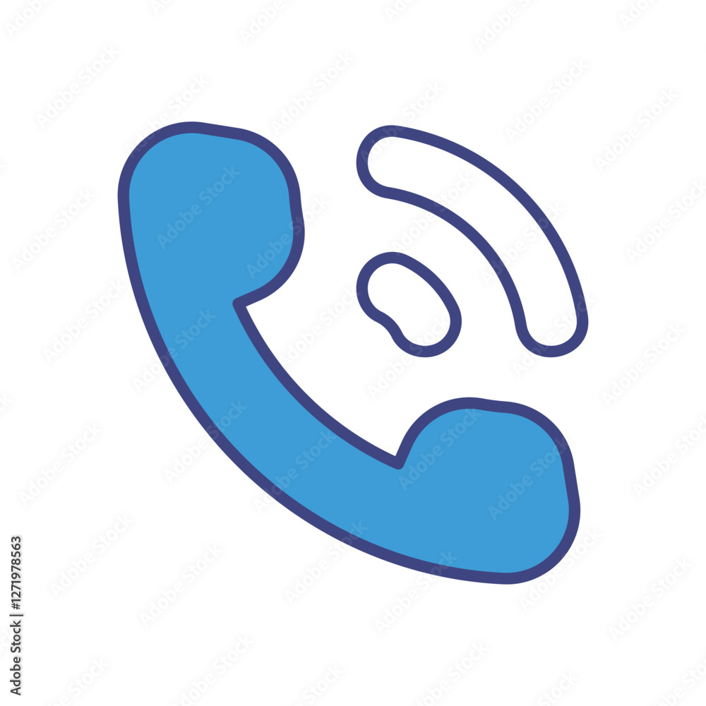 Call icon vector stock illustration Call icon vector stock illustration