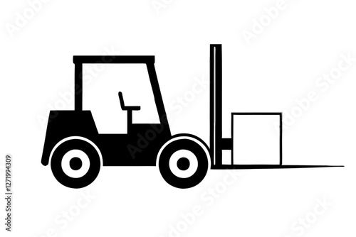 forklift truck icon