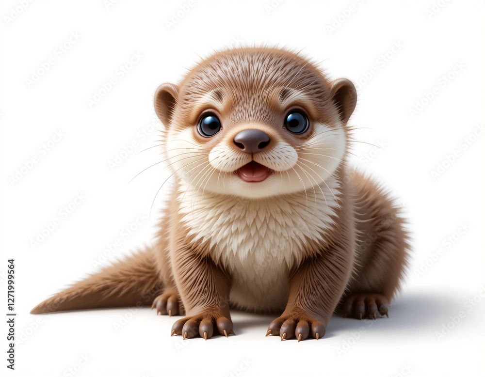 Playful Swimmer: Otter