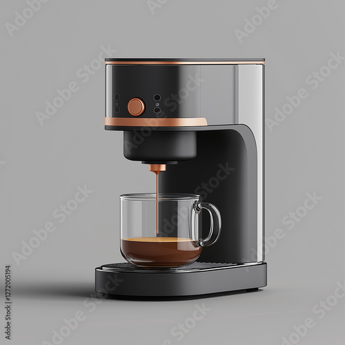 Coffee maker Isolated on white Background