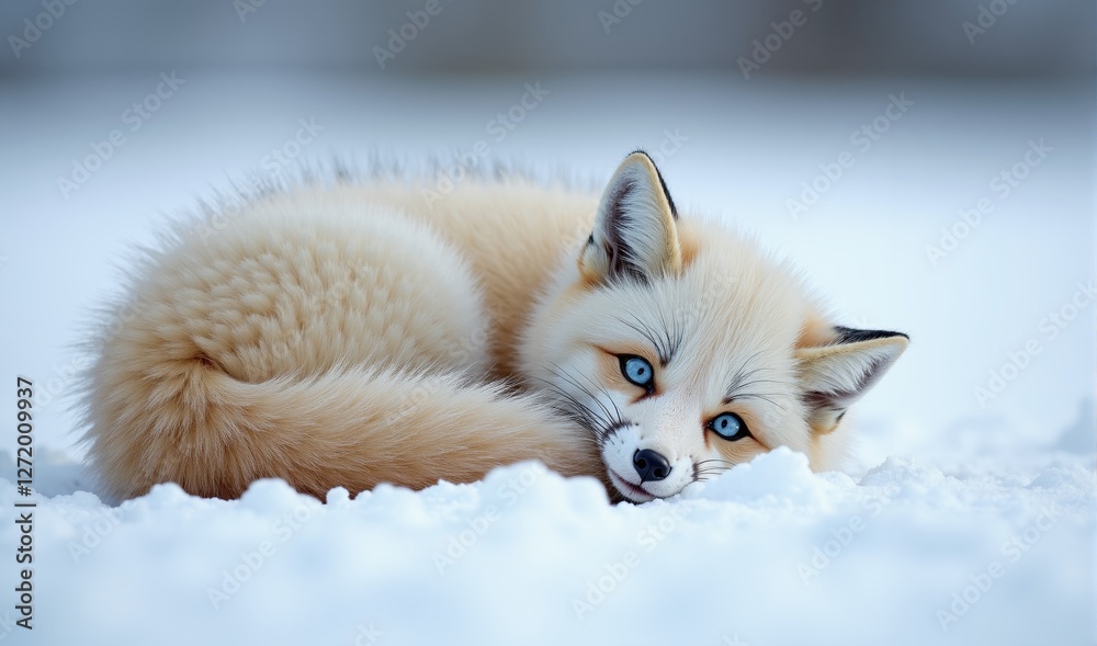 Obraz premium Arctic Fox Close-up