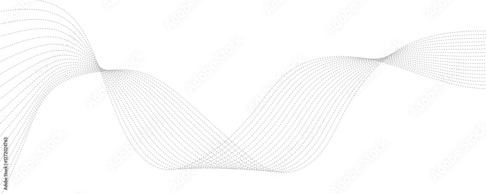 Fototapeta premium abstract white background with waves