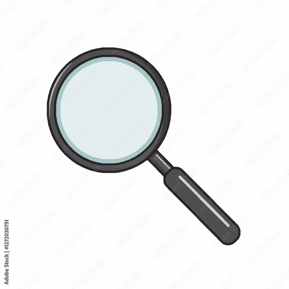 Magnifying Glass Icon for Search, Discovery, and Analysis – Vector Illustration Magnifying Glass Icon for Search, Discovery, and Analysis – Vector Illustration