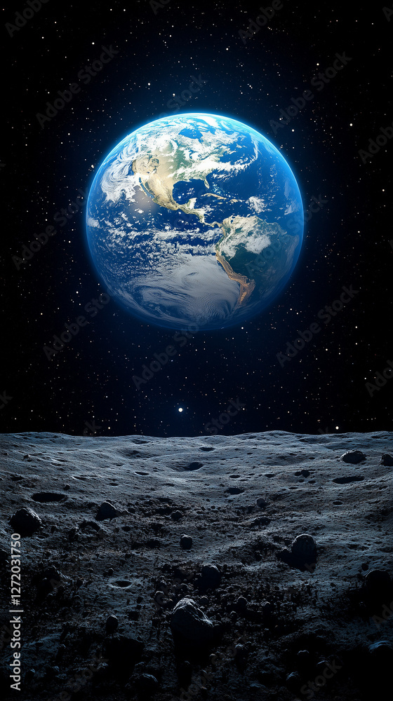 Fototapeta premium Planet Earth in Space