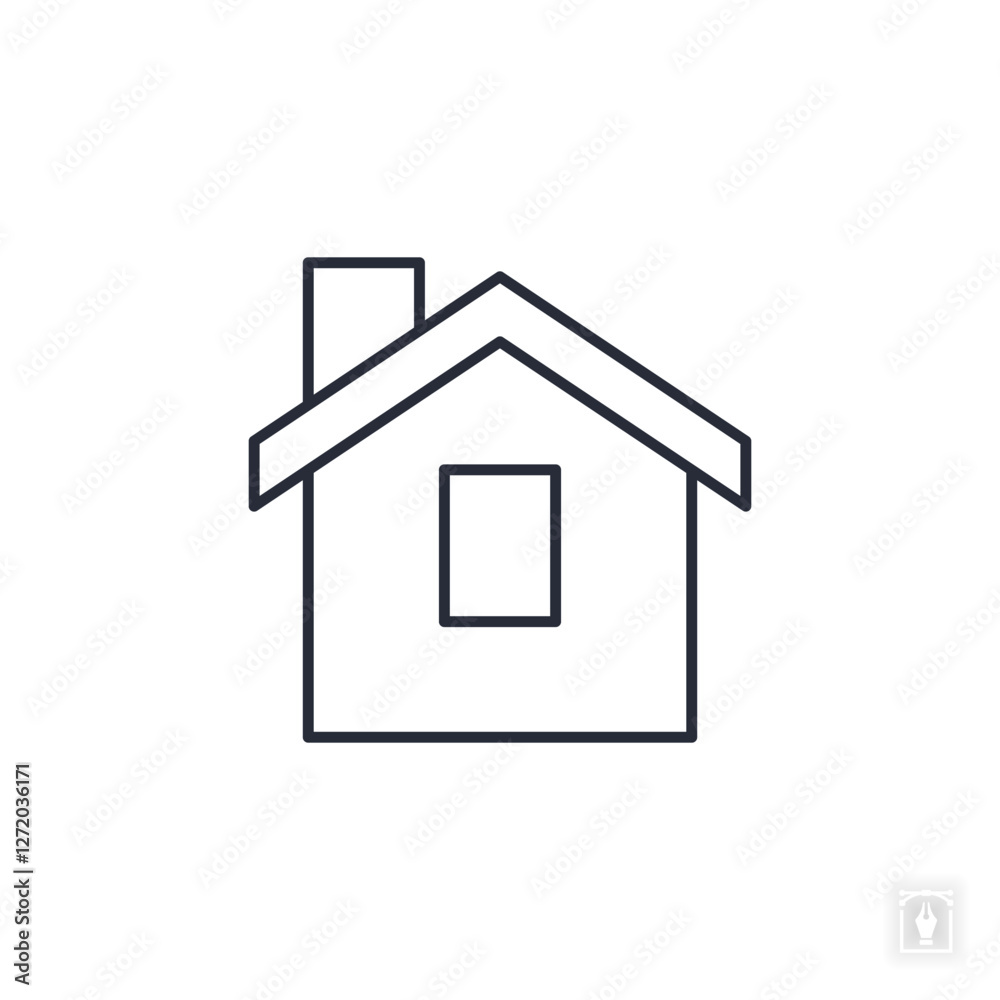 Home icon. Home Symbol sign for mobile concept and web design. Vector icon, Logo illustration, Vector graphics Home icon. Home Symbol sign for mobile concept and web design. Vector icon, Logo illustration, Vector graphics