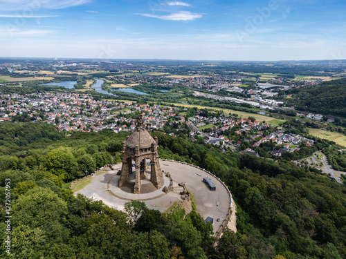 Panorama Ausblick - Minden, Porta Westfalica 