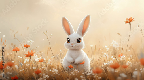 A Whimsical Easter Bunny Su...