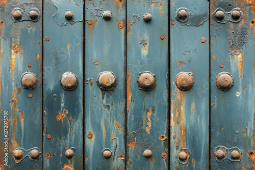 Painted Metal Background