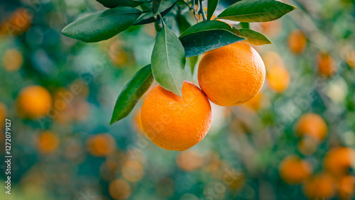 Chinese Orange Picking