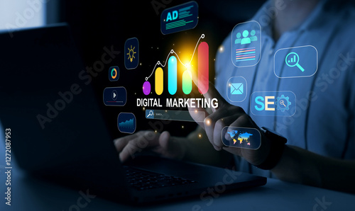 Digital marketing for promotion of products with social media, email, website and channel search engine.Digital Marketing development and goals strategy.Attract organic traffic for big sales.