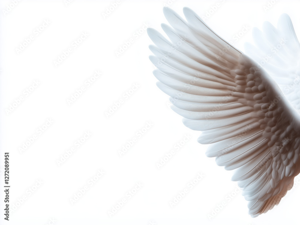 Naklejka premium Unveiling the Link Between Spirituality and Creativity: How Angelic Representation Inspires Personal Growth and Artistic Expression