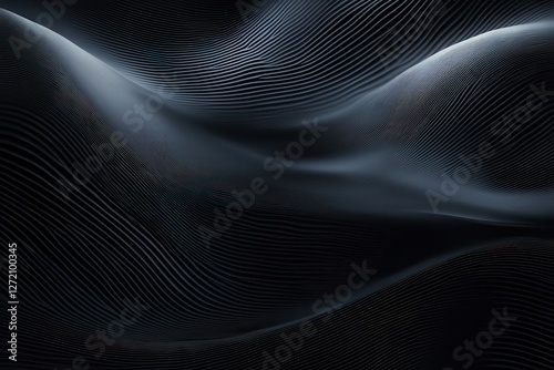 Obraz na płótnie Deep textured gradient background with dark tones, showcasing a monochromatic abstract noise design perfect for modern banners or striking header graphics w salonie