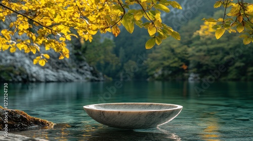 Marble Bowl Lakeside Autumn photo