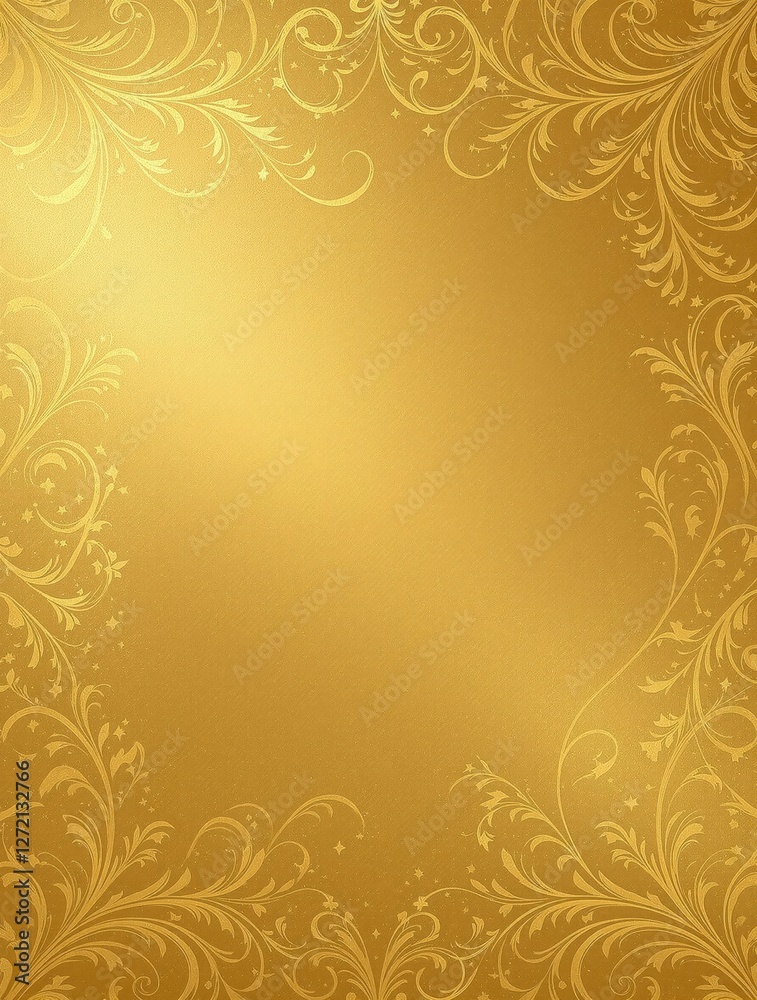 Elegant gold foil background with intricate patterns and soft, diffused light, premium, intricate patterns Elegant gold foil background with intricate patterns and soft, diffused light, premium, intricate patterns