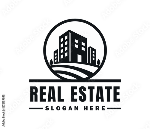 Real Estate Creative Professional Logo Design Template