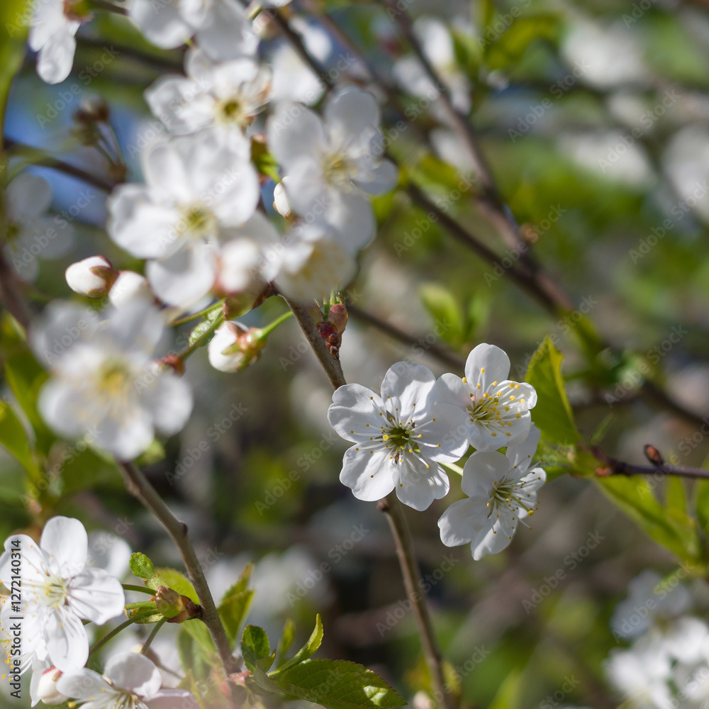 Fototapeta premium apple tree blossom
