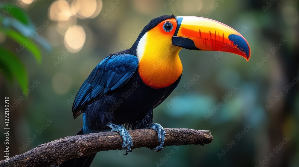 Naklejka premium toucan bird isolated